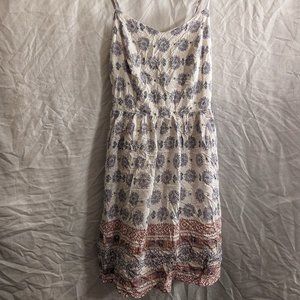 Cute Summer Dress with Back Cut Out